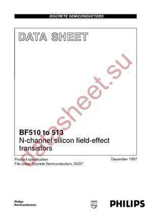 BF511 T/R datasheet  